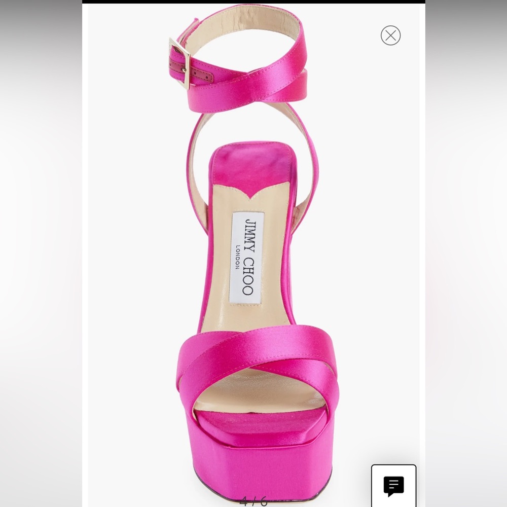 Jimmy Choo Gaia Platform Heels